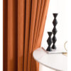 Rèm Vải Màu Cam Hoàng Hôn Sunset Orange 04