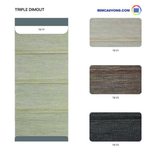 Rèm Cầu Vồng Triple Dimout